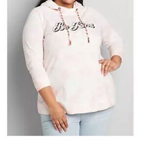 Lane Bryant - Be Kind Hooded Graphic Sweatshirt